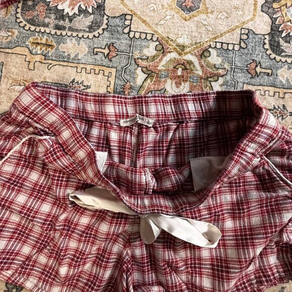 Abercrombie and Fitch PJ Set Christmas Holidays Comfy Cotton Pajamas Set M/L - Picture 5 of 14